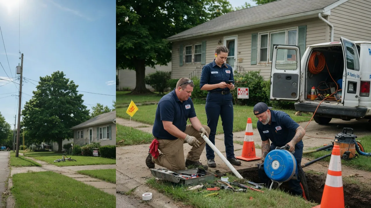 Sewer Line Repair in Dunlow, WV near me